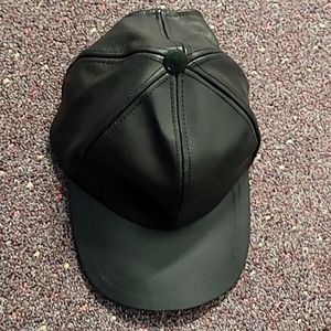Leather cap